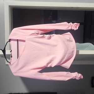 Zara womans size small pink blouse